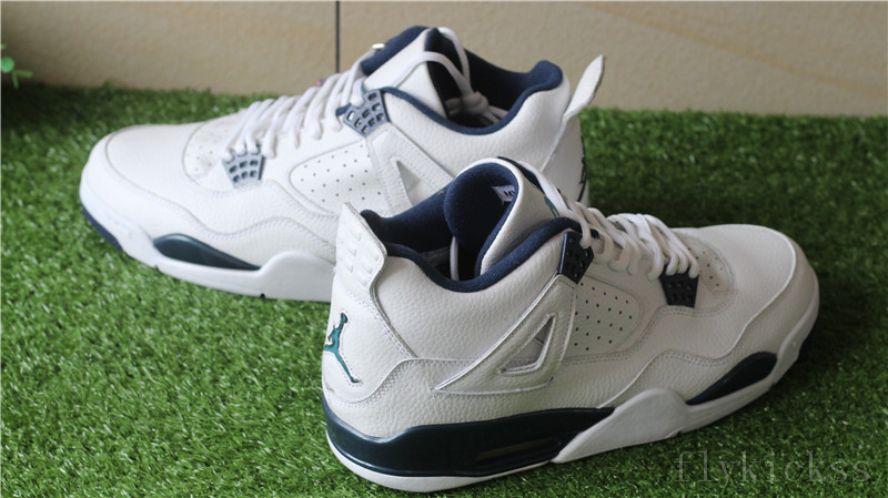 Authentic Air Jordan 4 Retro Columbia